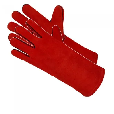 Перчатки (краги) спилковые Reflex-RED на подкладке