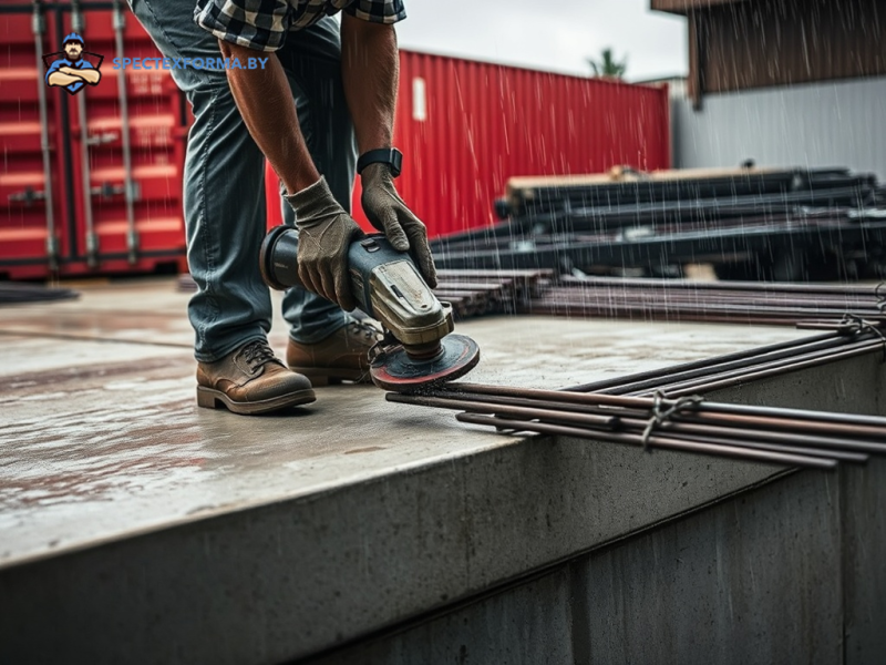 Резиновая обувь для работы в дождь