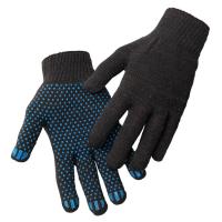 Перчатки х/б с ПВХ  (точка) 5-ти нитка, 10 класс (черные, белые)