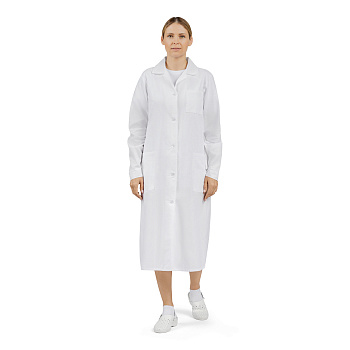 Халат рабочий женский белый ХАЛ-101