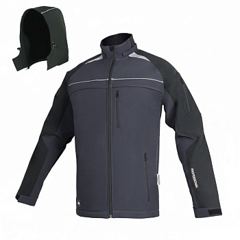 Куртка Softshell PROFESSIONAL с капюшоном