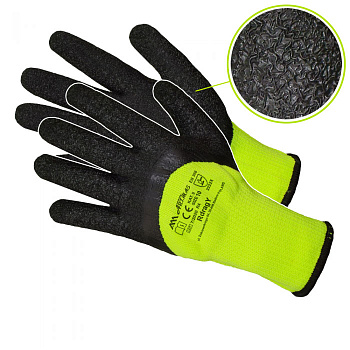 Перчатки махровые с латексным покрытием 3/4 RdragY