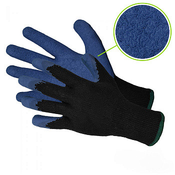 Перчатки махровые с латексным покрытием 1/2 Rdrag